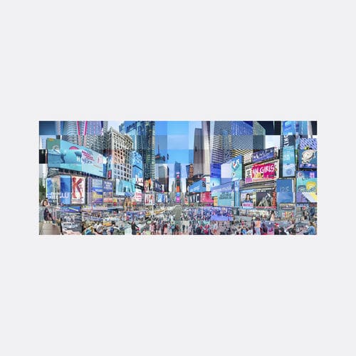 照片印刷装饰画 - CRONORAMA | New York City 05 | Variation M#05 - San Polo Art Gallery | Contemporary Art & Design i - 大尺寸 / 横版 / 美术馆
