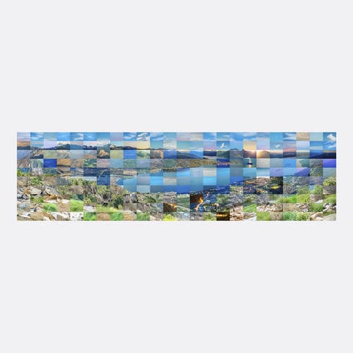 照片印刷装饰画 - CRONORAMA | LAGO MAGGIORE 07 | VARIATION XS240#02  - San Polo Art Gallery | Contemporary Art & Design i - 大尺寸 / 横版 / 美术馆
