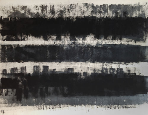 装饰丙烯画 - Rigoni Neri/Blu RIGONI SERIES - San Polo Art Gallery | Contemporary Art & Design i - 帆布 / 抽象风格 / 美术馆