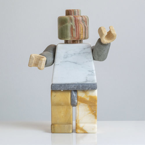 大理石雕塑 - GEORGE - San Polo Art Gallery | Contemporary Art & Design i - 独立式 / 美术馆 / 绿色
