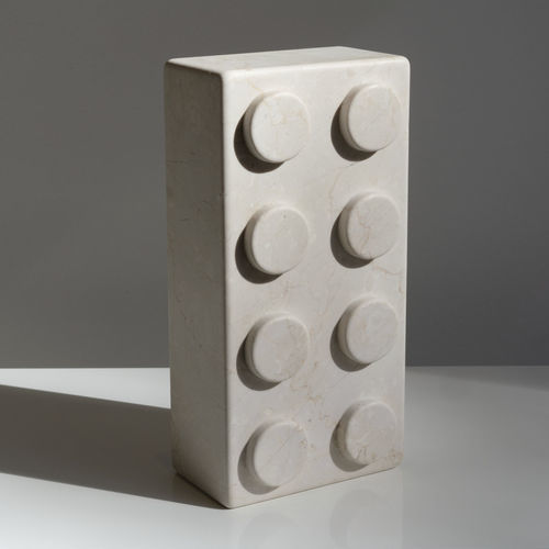 大理石雕塑 - BRICK 8 - Botticino  - San Polo Art Gallery | Contemporary Art & Design i - 独立式 / 美术馆 / 米色