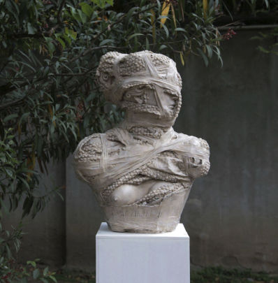 石材雕塑 - Wrapped n° 3 – Venere  - San Polo Art Gallery | Contemporary Art & Design i - 合成金属 / 户外 / 手工