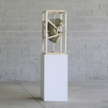 木质雕塑 - Cage n° 8 – Testa di Apollo - San Polo Art Gallery | Contemporary Art & Design i - 石材 / 合成金属 / 户外