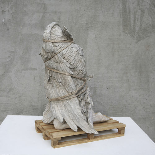 木质雕塑 - Wrapped n° 2  - San Polo Art Gallery | Contemporary Art & Design i - 金属 / 石材 / 合成金属