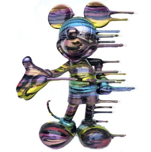 树脂雕塑 - Blown Away Mickey - San Polo Art Gallery | Contemporary Art & Design i - 丙烯塑料 / 户外 / 手工