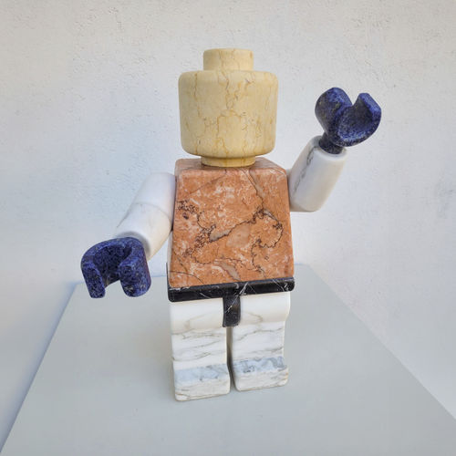 大理石雕塑 - SIMON  - San Polo Art Gallery | Contemporary Art & Design i - 独立式 / 美术馆 / 白色