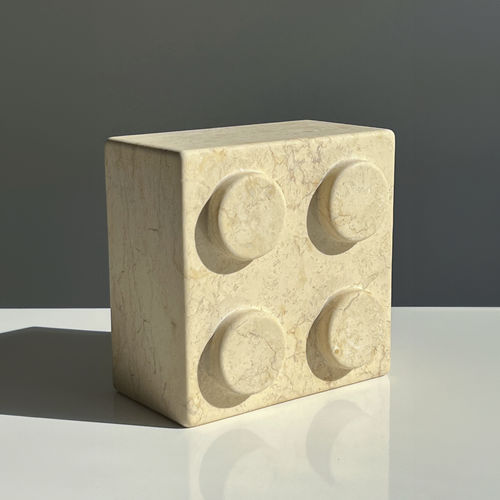 大理石雕塑 - BRICK 4 - San Polo Art Gallery | Contemporary Art & Design i - 户外 / 手工 / 花园
