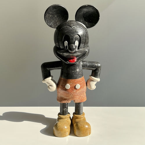 大理石雕塑 - MICKEY MOUSE “non fatemi arrabbiare!” - San Polo Art Gallery | Contemporary Art & Design i - 户外 / 手工 / 花园