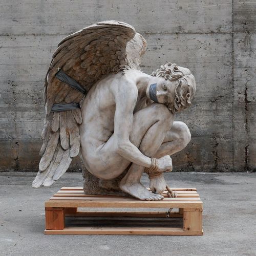 木质雕塑 - Box n.7 Amore rapito - San Polo Art Gallery | Contemporary Art & Design i - 石材 / 复合材料 / 绳编