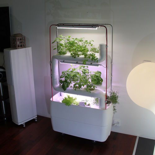 内置自动浇水绿植墙套装 - VERTICAL 2+2 PLANTSTEPS - Supragarden