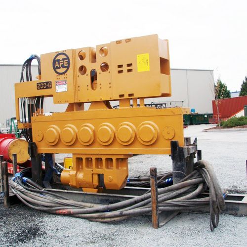 打桩机 - MODEL 200-6 - American Piledriving Equipment Inc.
