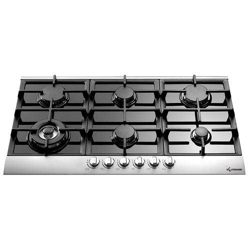 燃气灶台 - KT906GLX - Klugmann Hausgeraete GmbH - 6眼 / 嵌入式 / 带杠杆