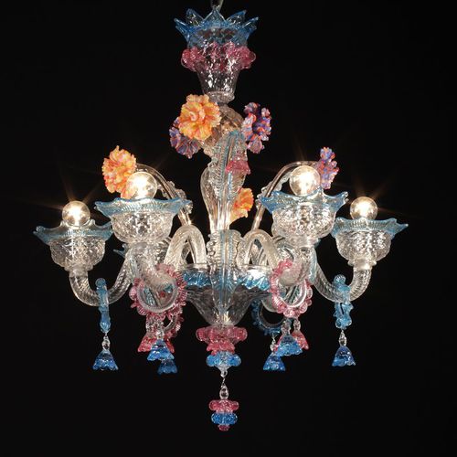 传统风格枝形吊灯 - BARCELONA - Magie di Murano - 吹制玻璃 / 穆拉诺玻璃 / 商用