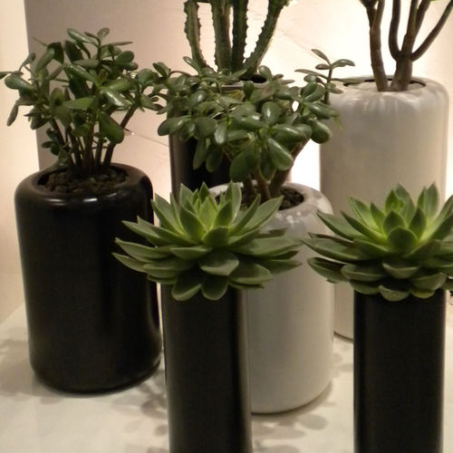 现代风格花瓶 - GESSI GOCCIA - Monolite Ipergres - 陶瓷