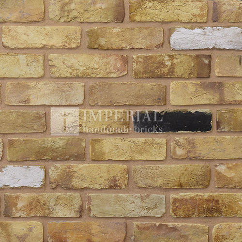 外墙砖 - CONSERVATION YELLOW - Imperial Handmade brick - 实心 / 黑色 / 黄色