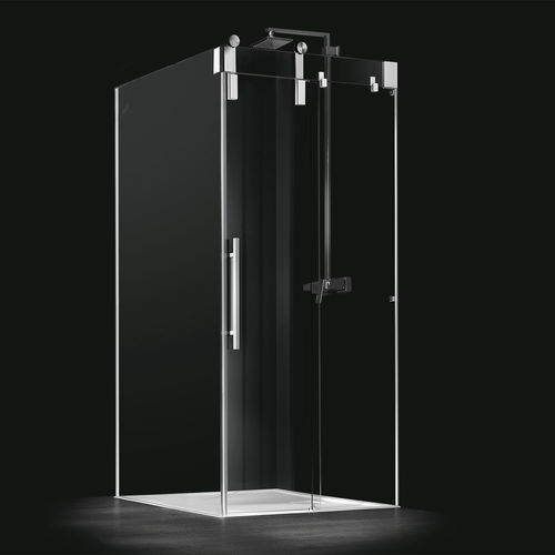 淬火玻璃淋浴房 - PIANA SLIDE - PALME Duschabtrennungen GmbH - 滑门式 / 转角 / 透明玻璃