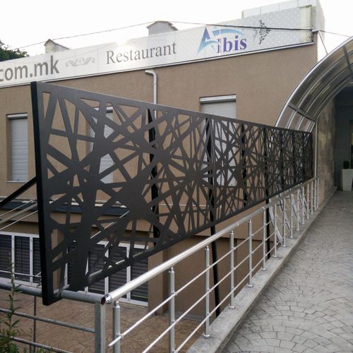 盖板挡板 - Metalux - 喷漆钢