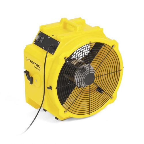 排气通风风扇 - TTV 4500 S - Trotec - 轴向 / 壁挂安装 / 手提式