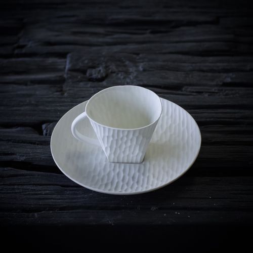 利摩日瓷咖啡杯 - EMPREINTE - Jacques Pergay - 餐厅