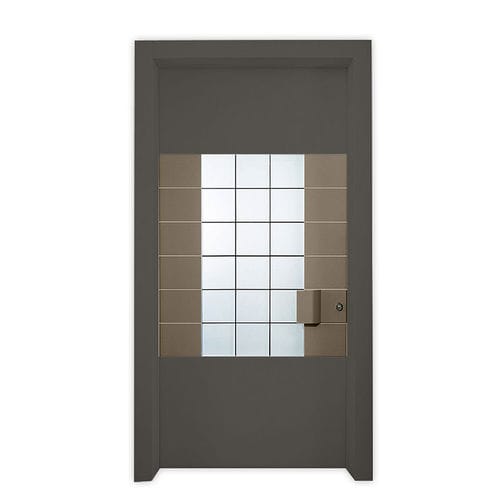 入户门 - COLORADO  - REMO Security Doors - 电镀钢 / 平开 / 半玻璃