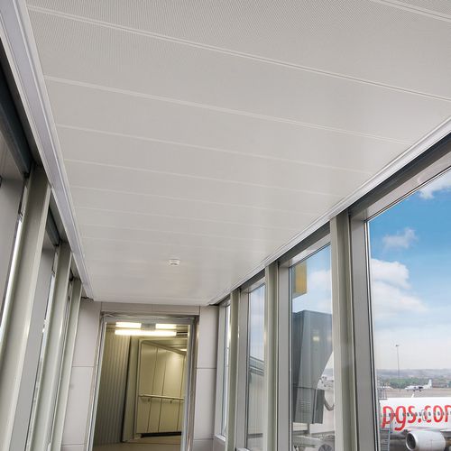 金属吊顶 - CORRIDOR SYSTEM - Tacer Ltd. - 板式 / 声学
