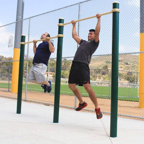 双牵引杆 - SGR2005-1-45 - Greenfields Outdoor Fitness - 金属 / 户外 / 用于健身路径