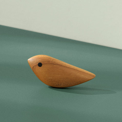 栎木雕塑 - TWIRLING BIRD - Warm  Nordic