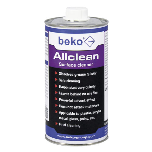 上漆除垢剂 - ALLCLEAN - Beko Group Ltd - 用于金属 / 用于塑料 / 用于玻璃