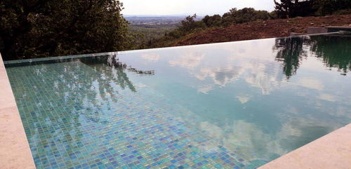 板式游泳池 - 9x3 - Tilestone Pools one piece tiled pools - 整体 / 无边式 / 户外