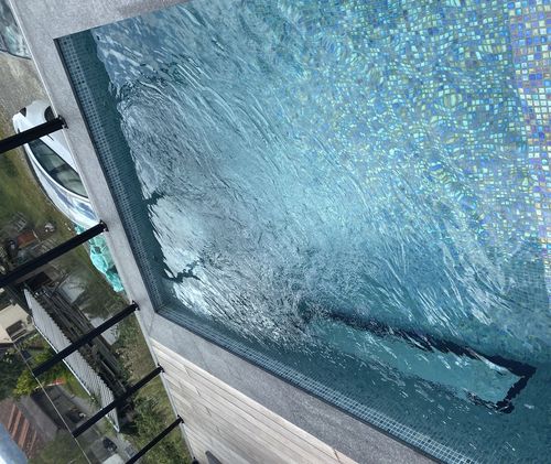 嵌入式游泳浴缸 - Tilestone Pools one piece tiled pools - 其他形状 / 正方形 / 多座位