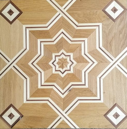层压地板 - MARQUETRY TILE, CUSTOMIZED - SURCO interiors - 栎木 / 木材镶嵌 / 涂油