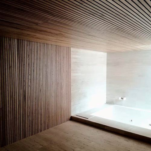 木质砌面板 - wooden wall /cladding panel - SURCO interiors - 自粘 / 打钉安装 / 用于新支架