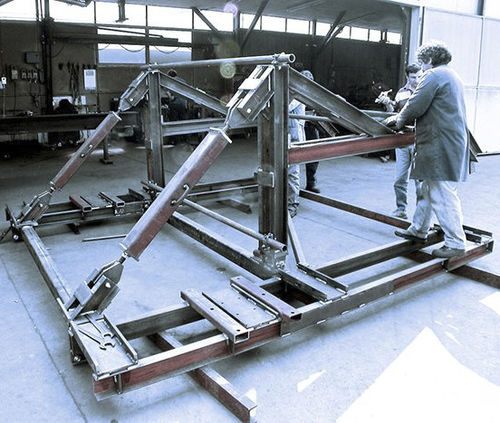 建筑物金属屋架 - Farina Formworks - 用于拉伸结构 / 钢