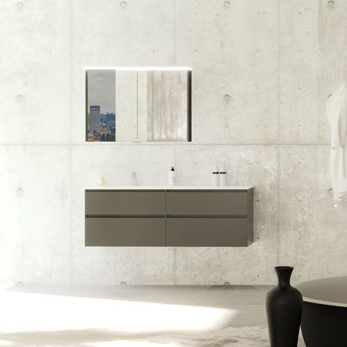 壁挂式台盆柜 - LOFT - UAB KAME - MDF / Corian®可丽耐 / 北欧风格