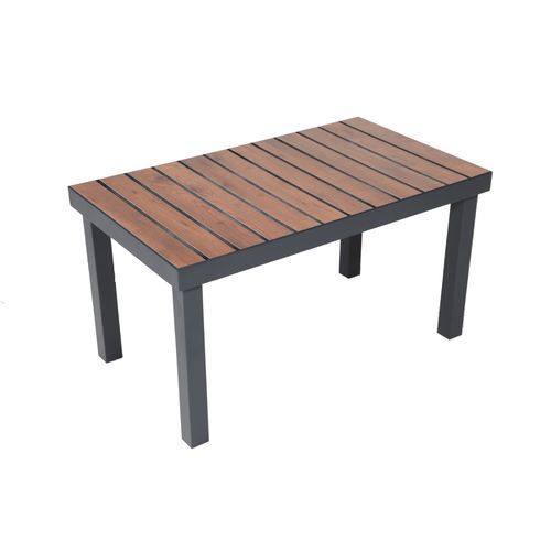 现代风格茶几 - Alcor  - YÜCEL OUTDOOR FURNİTURE  - HPL / 铝座桌脚 / 长方形