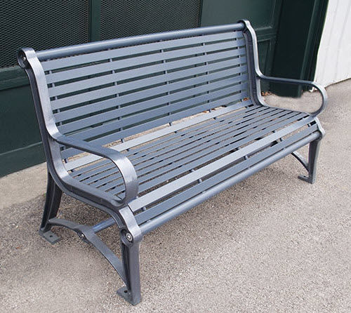 现代风格公共长椅 - TERRAZA - PARIS Site Furnishings - Outdoor Fitness - 木质 / 钢 / 再生塑料