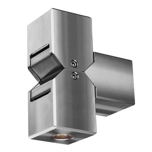 现代风格壁灯 - CUBE PILLAR - HUNZA Lighting - 户外 / 铝制 / 不锈钢