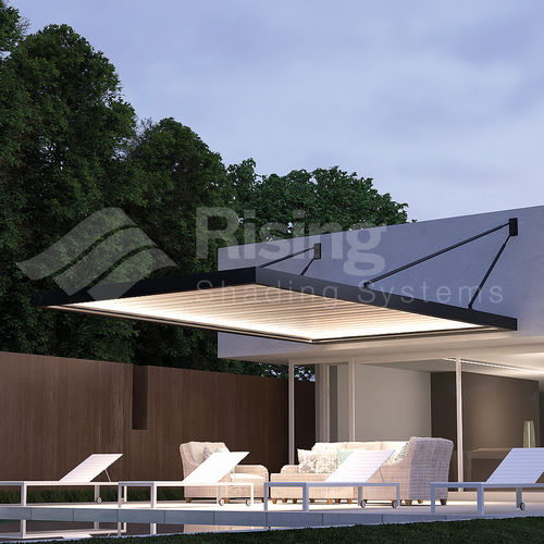 入口雨棚 - B-CUBE URBAN - GOSS Outdoor - 用于露台 / 用于商业建筑 / 铝制
