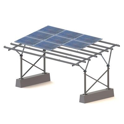 停车场停车棚 - CANOPY - Xiamen Ruiye New Energy Co.,Ltd - 带太阳能面板 / 铝制