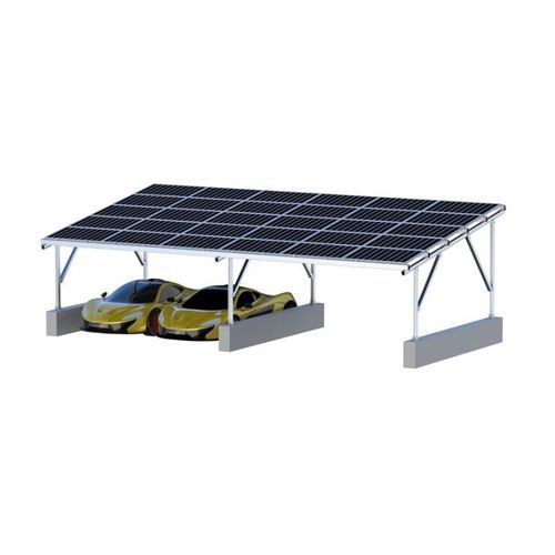 停车场停车棚 - CHINA SUPPLIER - Xiamen Ruiye New Energy Co.,Ltd - 带太阳能面板 / 铝制