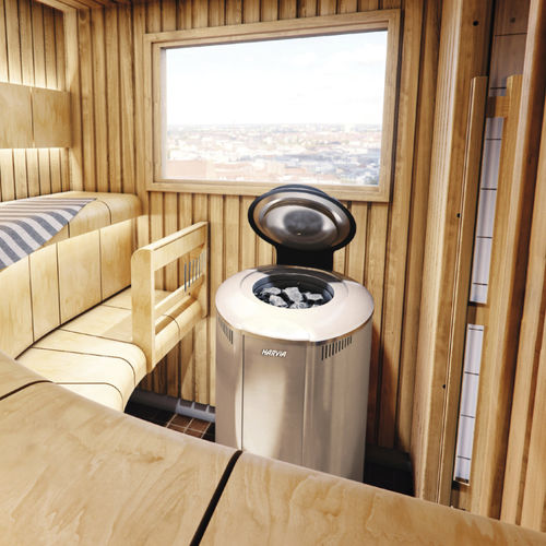 电动桑拿加热器 - FORTE EVER-READY - Almost Heaven Saunas - 0 - 5 kW / 5 kW...10 kW / 落地式