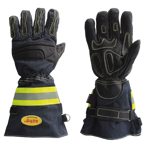 阻燃手套 - 603549-0 - Aslö GmbH - 布料 / Kevlar® / 皮质