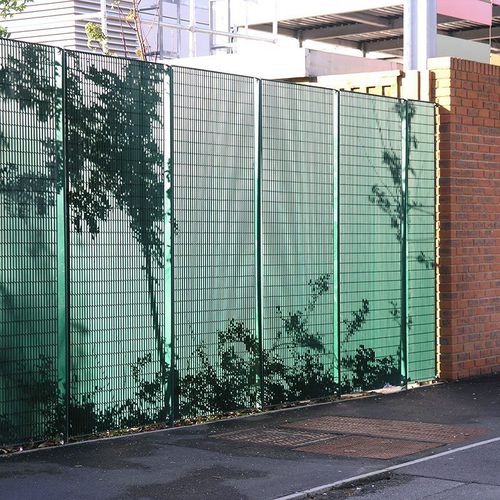 金属网格围栏 - STANDARD : NOVARA-25 - LANG AND FULTON - 用于公共空间 / 电镀钢 / 模块化