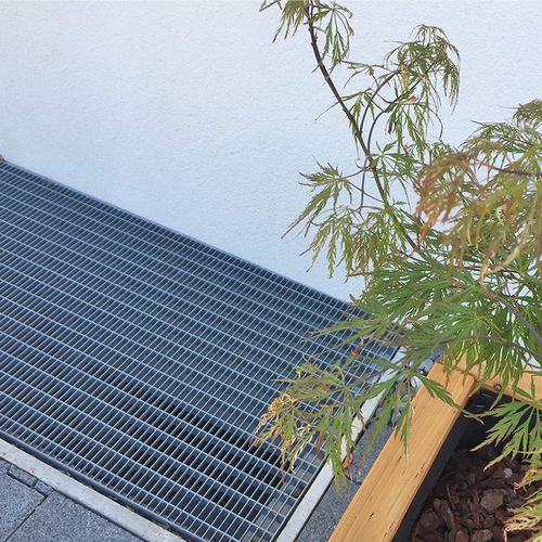 电镀钢格子板 - HEEL-PROOF PL - LANG AND FULTON - 用于行人桥 / 用于室外地面 / 用于楼梯板