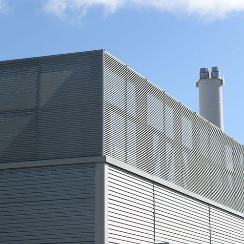 百叶窗式挡板 - ITALIA-80 ROOF-TOP - LANG AND FULTON - 电镀钢