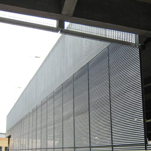 百叶窗式挡板 - ITALIA-80 LOUVRE - LANG AND FULTON - 电镀钢