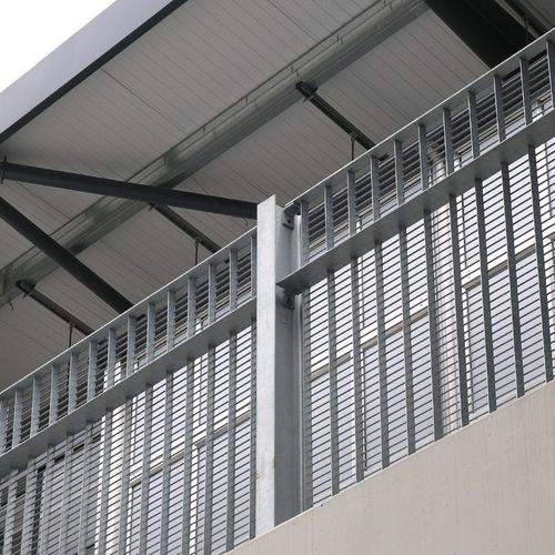 网格围栏 - TORINO - LANG AND FULTON - 用于公共空间 / 电镀钢 / 高安全性