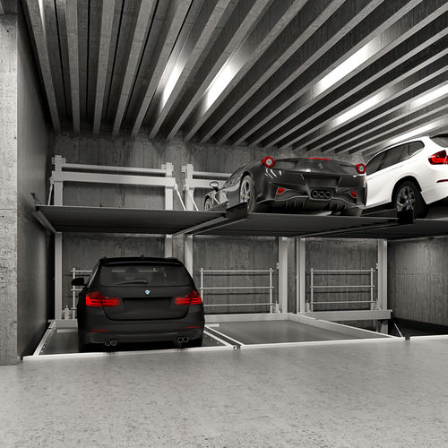 多向停车平台 - LIFT&amp;SLIDE - Modulo parking - 液压 / 电动