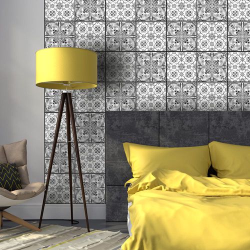 现代风格墙纸 - ORNAMENT - WALL DESIGNERS - 图案 / 仿瓷砖 / 黑色