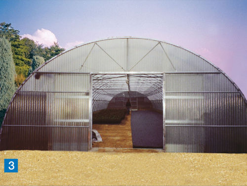 商用温室 - TN - Agrimec srl - 花园 / 商业化种植 / 尖顶
